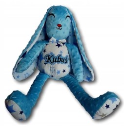 Personalized Bunny for Baptism and Birthdays