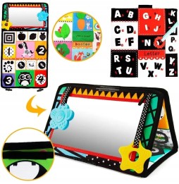 Contrast Mirror for Infants with Alphabet