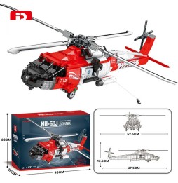 HH-60J Helicopter Set 1137 Pieces