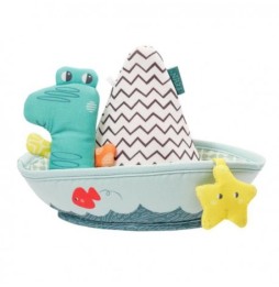 Baby Fehn Finger Puppet Bath Ship