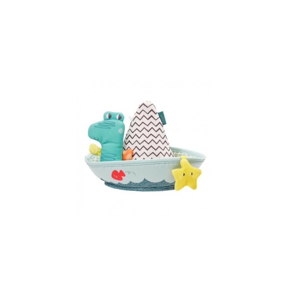 Baby Fehn Finger Puppet Bath Ship