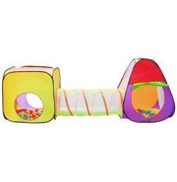 Kids Tent with Tunnel and Balls