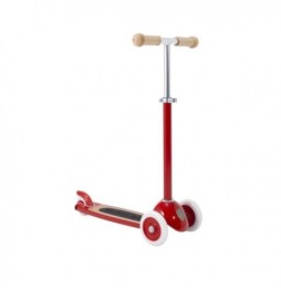 Banwood three-wheeled scooter for kids, red