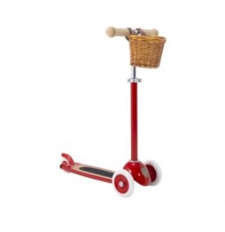 Banwood three-wheeled scooter for kids, red