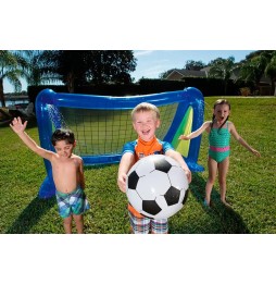 Inflatable Soccer Goal with Shower Bestway