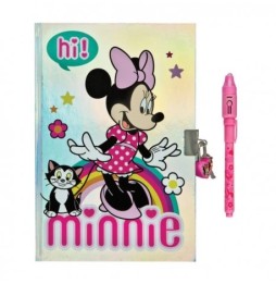 Lockable Diary with Secret Pen - Minnie Mouse