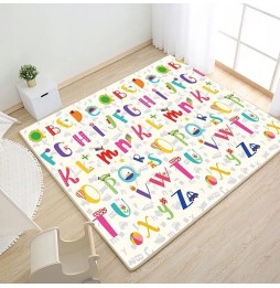 Reversible Play Mat Zoo Letters 200x180cm