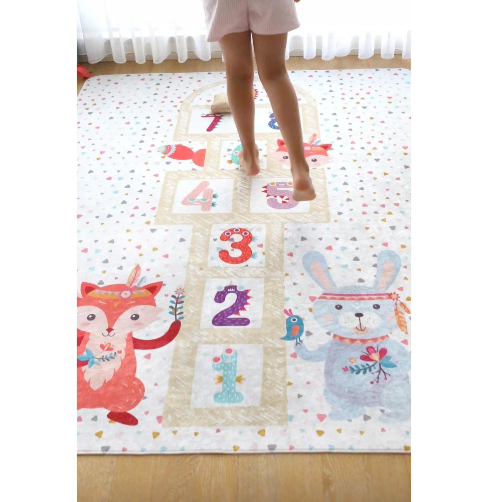 Large Kids Educational Carpet Mat 160x200 cm