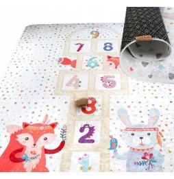 Large Kids Educational Carpet Mat 160x200 cm