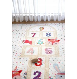 Large Kids Educational Carpet Mat 160x200 cm