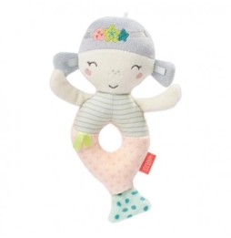 Mermaid Rattle Plush Toy from Sea Collection