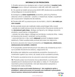 Ścieżka sensoryczna heksagony 29 cm Montessori
