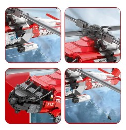 HH-60J Helicopter Set 1137 Pieces