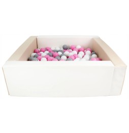 Eco-Leather Ball Pit with Balls