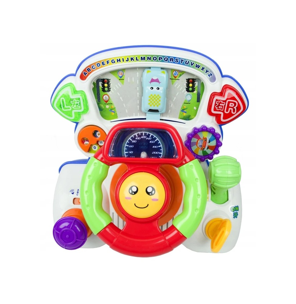 Interactive Educational Steering Wheel for Kids