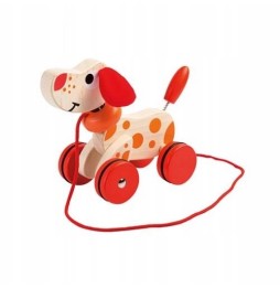 Joueco Wooden Pull Dog Toy