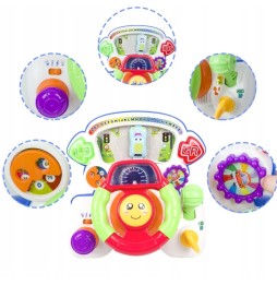 Interactive Educational Steering Wheel for Kids