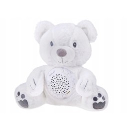 Plush Bear Projector with Melodies for Kids