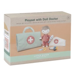 Little Dutch set de joacă cu păpușa Doctor