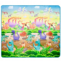 Reversible Educational Play Mat ZOO