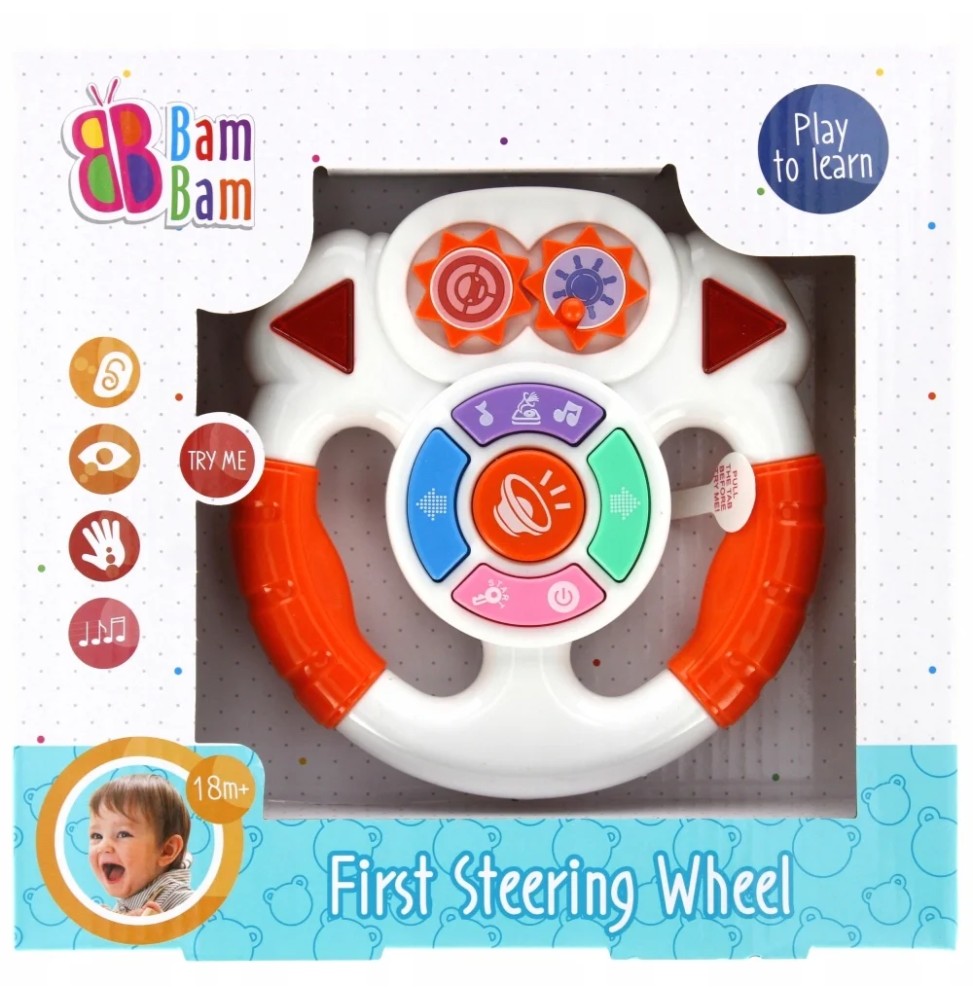 Musical Steering Wheel for Kids BamBam