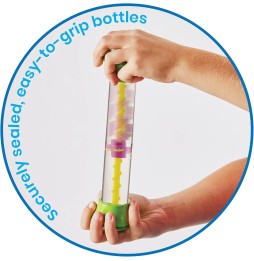 4-Piece Sensory Toys with Hourglass