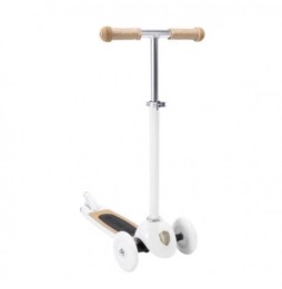 Banwood White Kids' Three-Wheeled Scooter