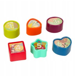 Kostka sensoryczna Montessori 7w1