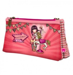 Double Pencil Case, Gorjuss Carousel