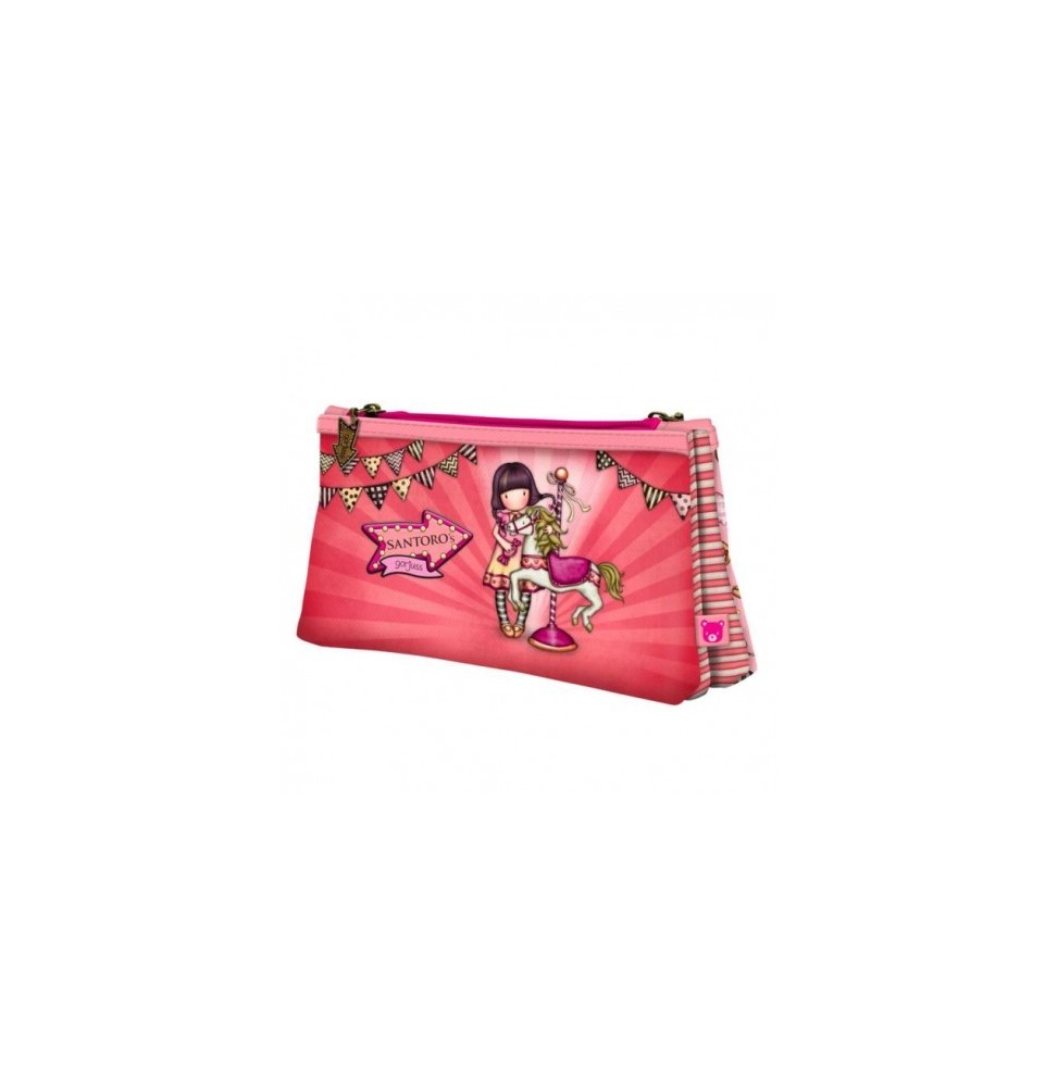 Double Pencil Case, Gorjuss Carousel