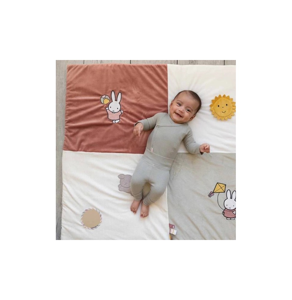 Tiamo Miffy Fluffy Pink Educational Mat