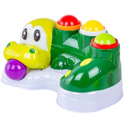 Crocodile Game with Hammer and Balls