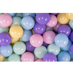 7cm Plastic Balls for Kids, 100 Pieces