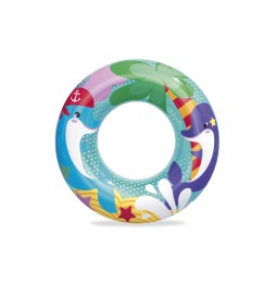 Kids Swimming Ring Dolphins Bestway 51 cm