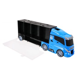 2-in-1 Police Truck with Storage for Kids 3+