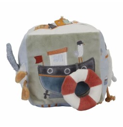 Nautical Bay Plush Cube for Kids