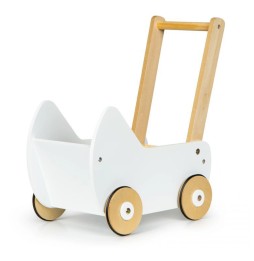 Wooden Doll Stroller