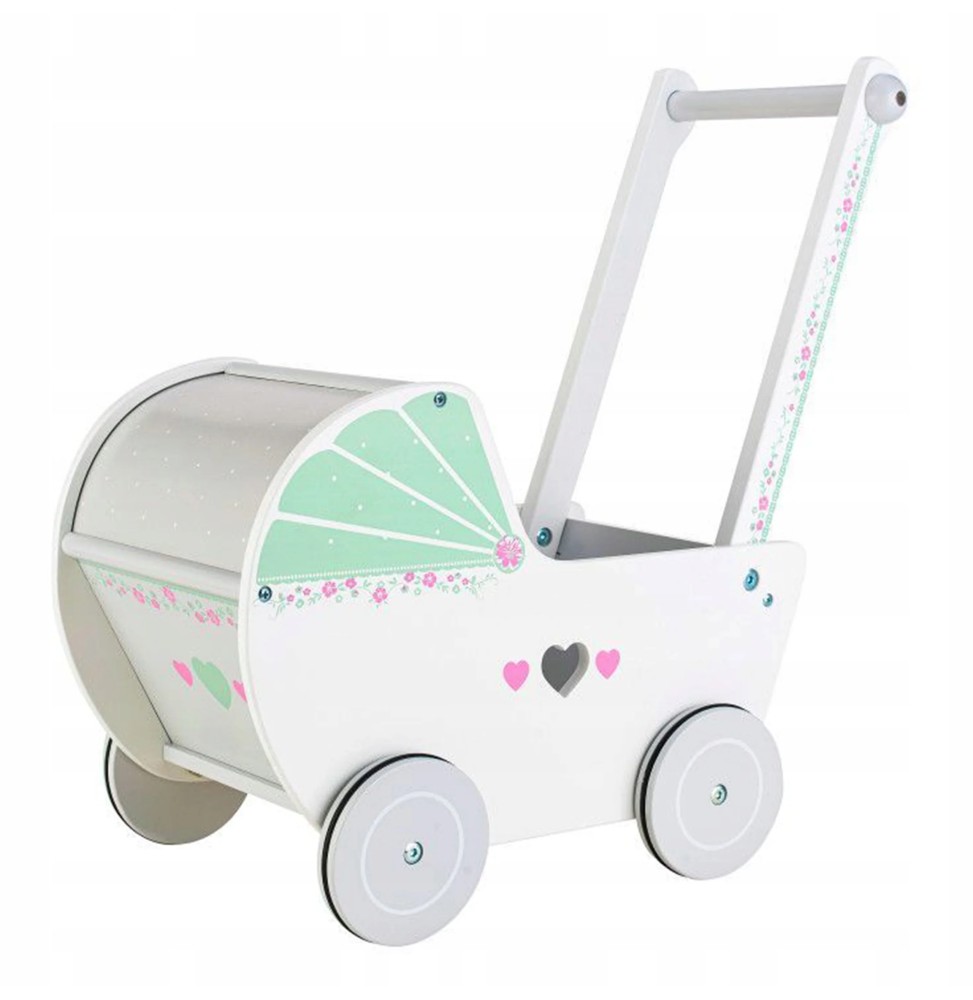 Wooden Doll Stroller and Walker