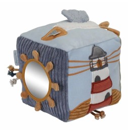 Nautical Bay Plush Cube for Kids