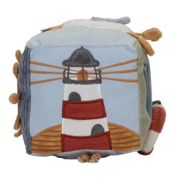 Nautical Bay Plush Cube for Kids