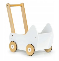 Wooden Doll Stroller