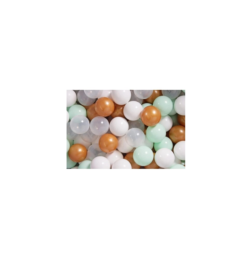 Set of 400 plastic balls 7cm