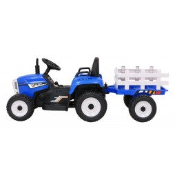 Blue BLOW Tractor with Trailer