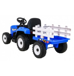 Blue BLOW Tractor with Trailer