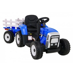 Blue BLOW Tractor with Trailer