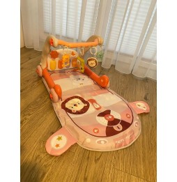 Educational Play Mat with Interactive Walker for Infants