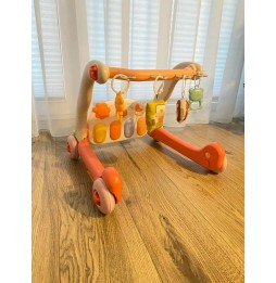 Educational Play Mat with Interactive Walker for Infants