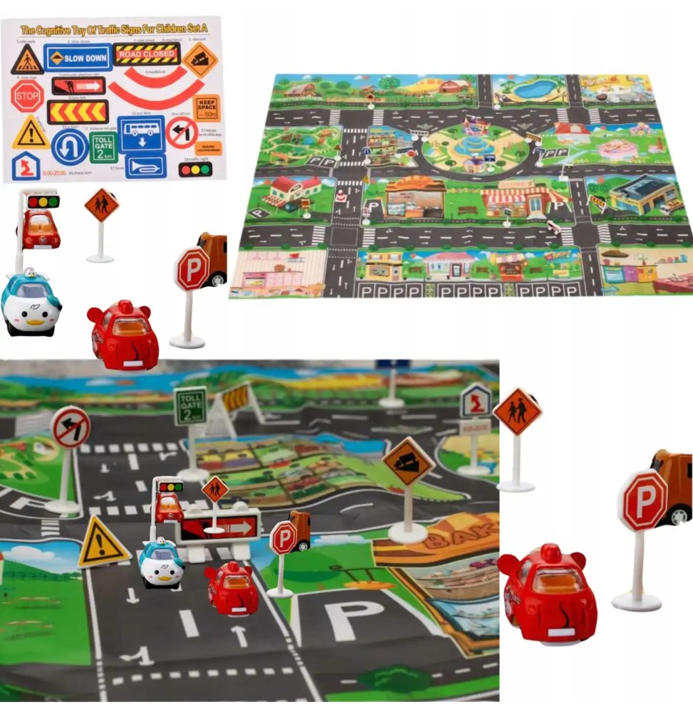 City Street Play Mat 130x100cm