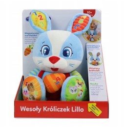 Wesoły króliczek Lillo interaktywny pluszak