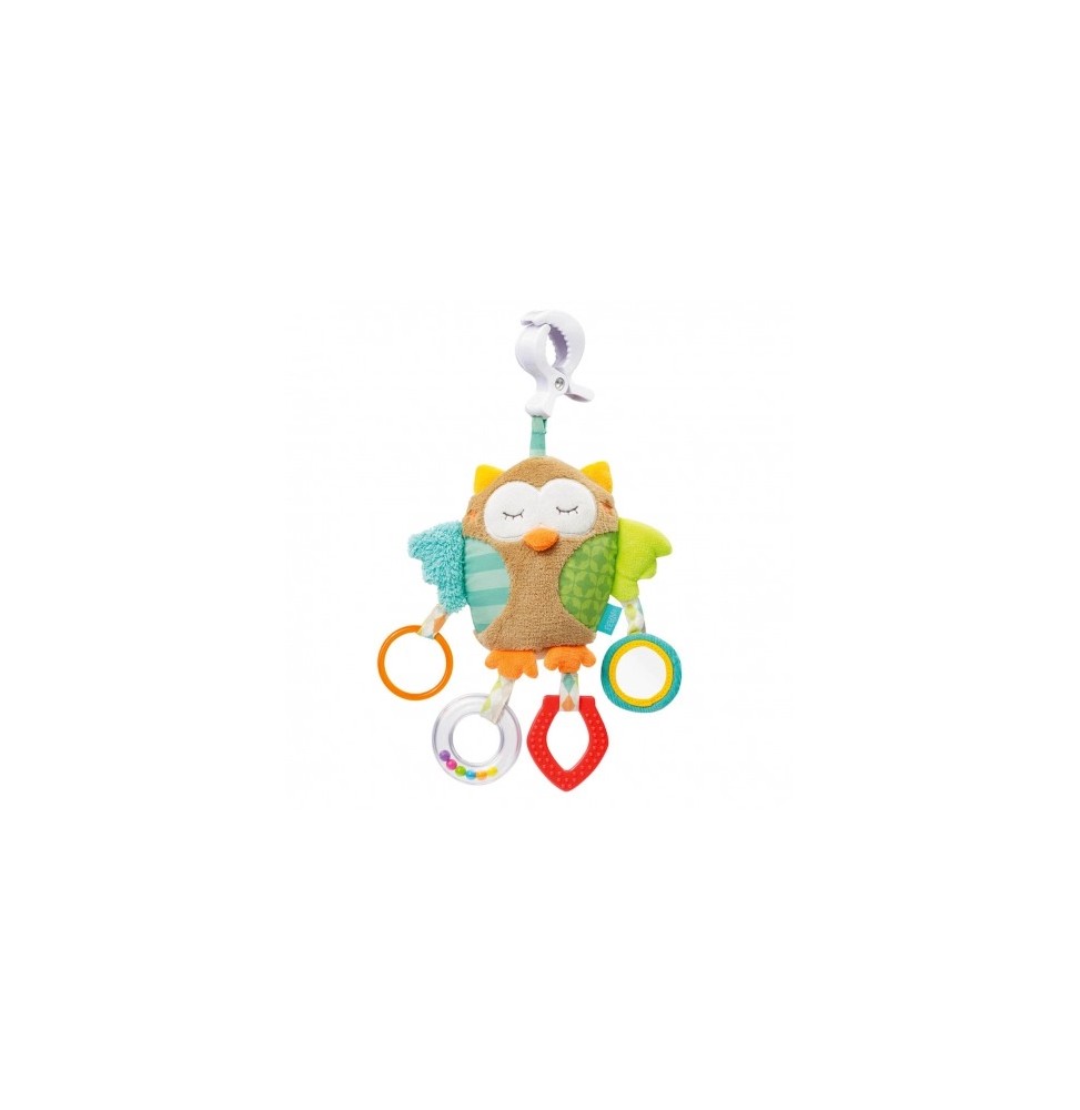 Educational Owl Plush Hanging Toy by FEHN